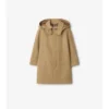 Bavlněný Car Coat s kapucí Bavlněný Car Coat s kapucí