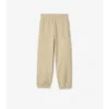 Bavlněné joggingové kalhoty Check Label Bavlněné joggingové kalhoty Check Label