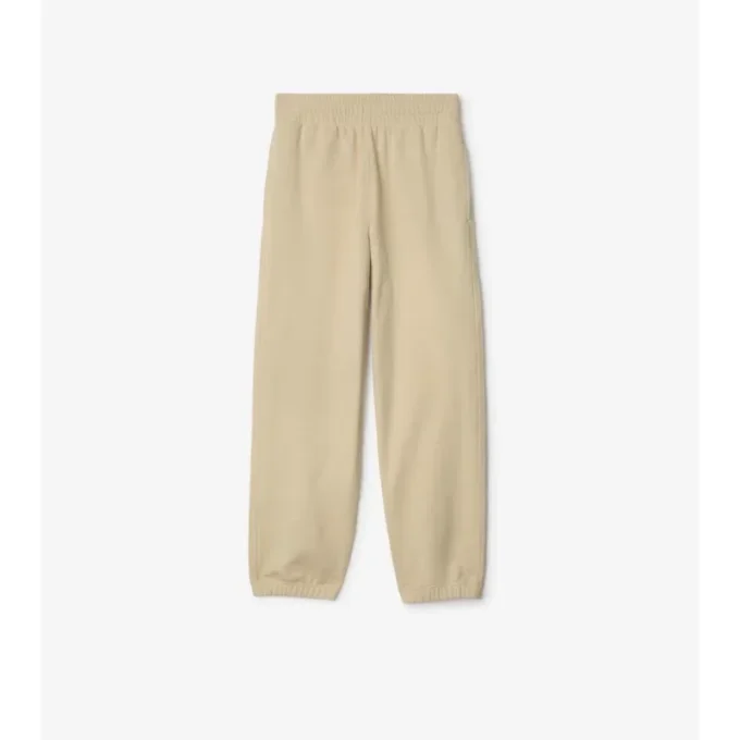 Bavlněné joggingové kalhoty Check Label Bavlněné joggingové kalhoty Check Label