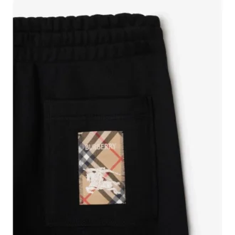 Bavlněné joggingové kalhoty Check Label