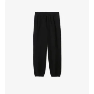 Bavlněné joggingové kalhoty s kostkovaným štítkem