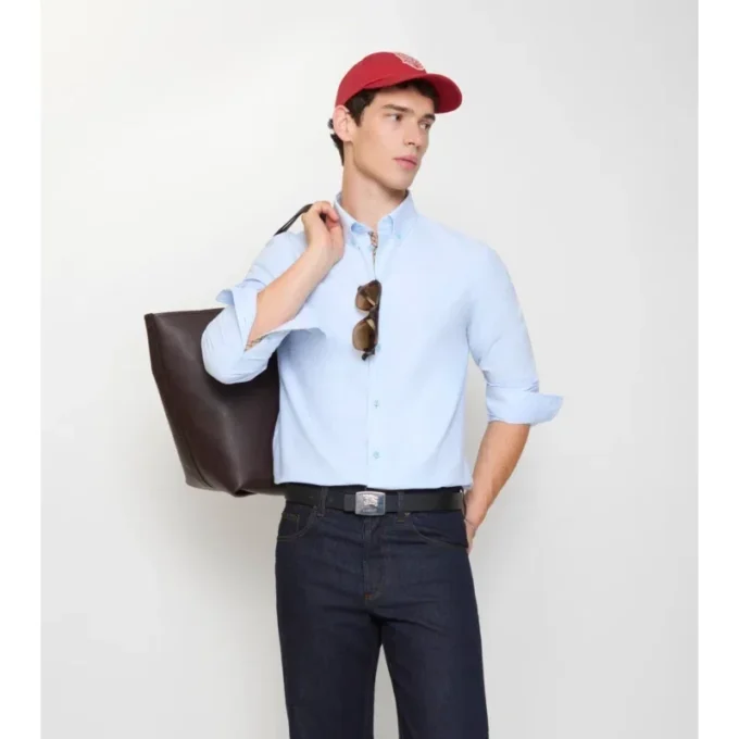 Bavlněná košile Oxford se slim fit střihem Bavlněná košile Oxford se slim fit střihem