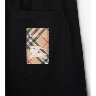 Bavlněné šortky Check Label