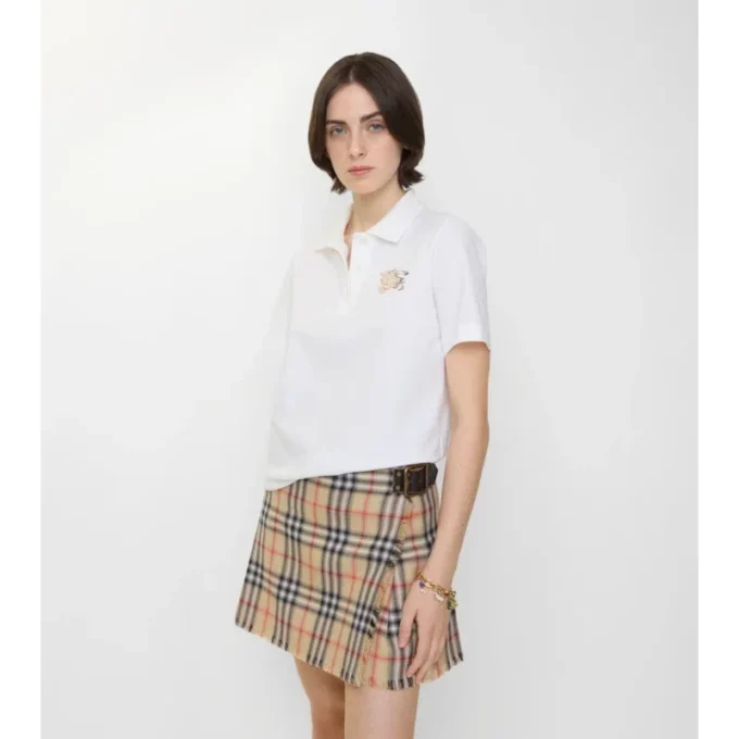 Bavlněné polo tričko EKD Check