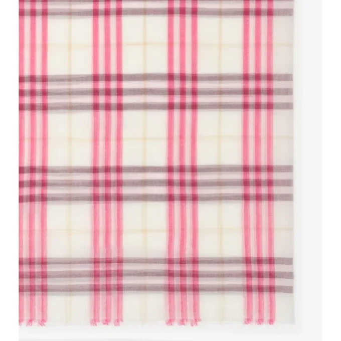 Bavlněný sarong s kostkovaným vzorem Bavlněný sarong s kostkovaným vzorem
