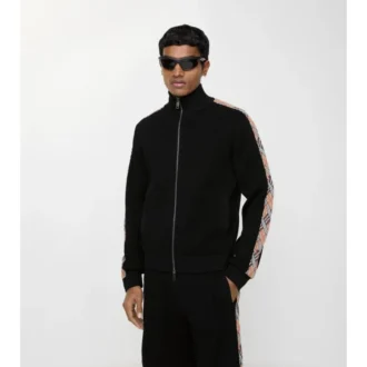 Bavlněná sportovní bunda Check Trim