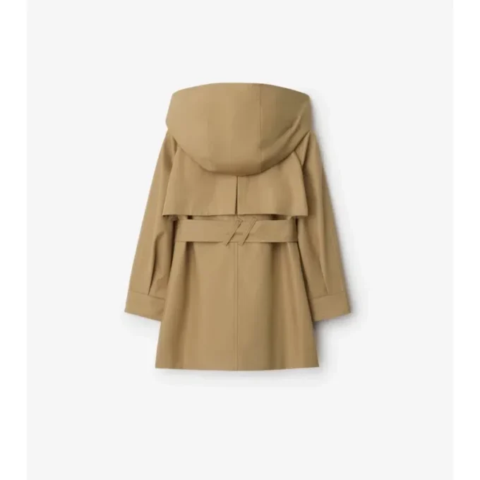 Bavlněný Trench Coat s kapucí Bavlněný Trench Coat s kapucí