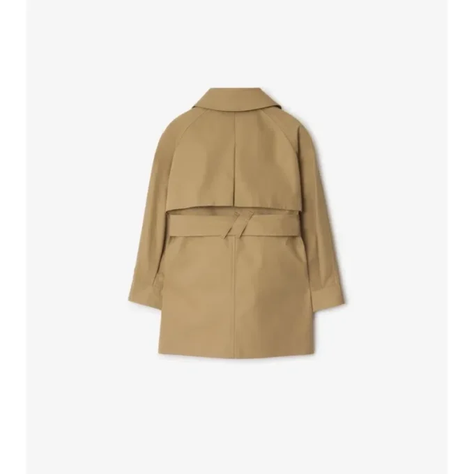 Bavlněný Trench Coat s kapucí Bavlněný Trench Coat s kapucí