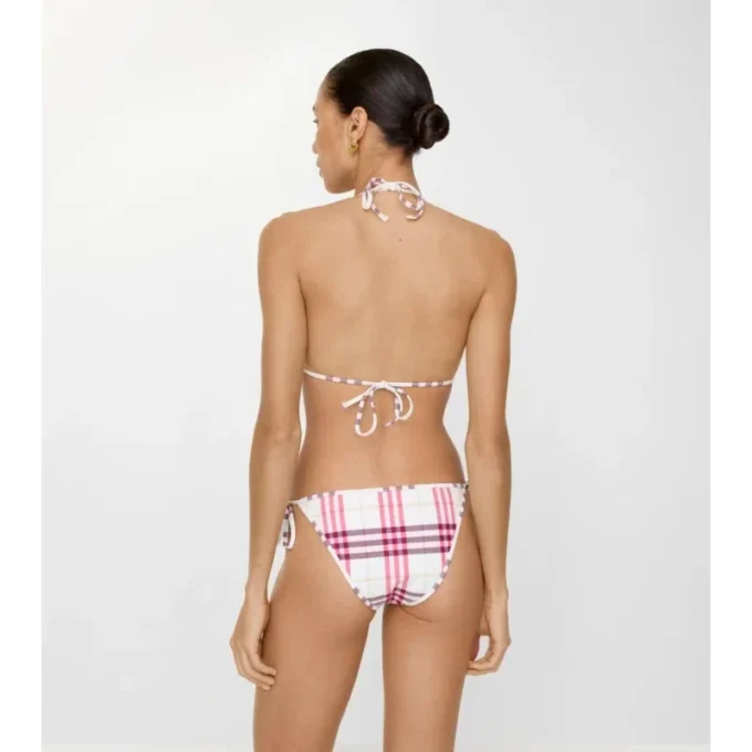 Bikini top s kostkovaným vzorem Bikini top s kostkovaným vzorem