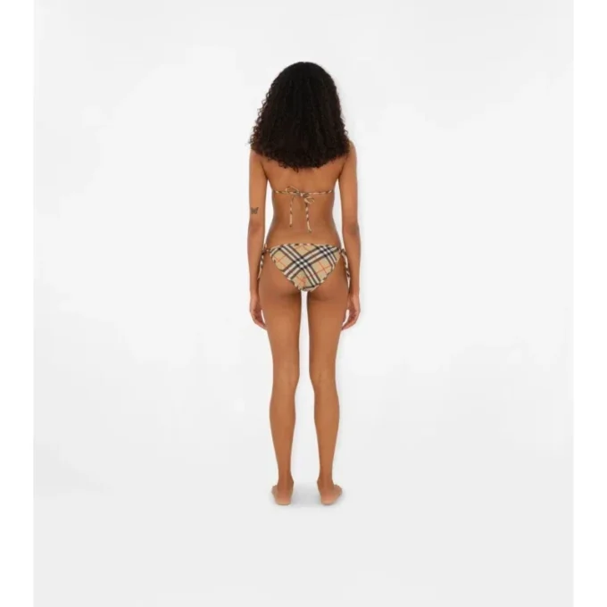 Bikini top s kostkovaným vzorem Bikini top s kostkovaným vzorem