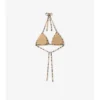 Bikini top s kostkovaným vzorem Bikini top s kostkovaným vzorem
