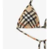 Bikini top s kostkovaným vzorem Bikini top s kostkovaným vzorem