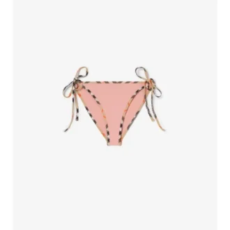 Bikiny s kostkovaným lemem