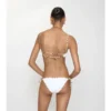 Bikiny s kostkovaným lemem Bikiny s kostkovaným lemem