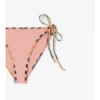 Bikiny s kostkovaným lemem Bikiny s kostkovaným lemem
