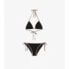 Bikiny s kostkovaným lemováním Bikiny s kostkovaným lemováním