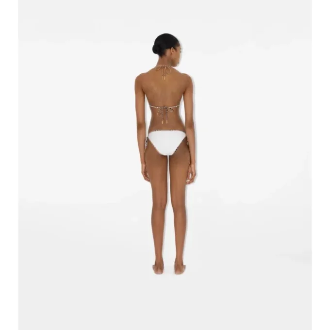 Bikiny s kostkovaným lemováním Bikiny s kostkovaným lemováním