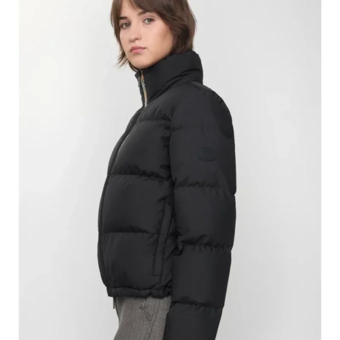 Bunda Ambleside s kostkovaným lemováním Bunda Ambleside s kostkovaným lemováním