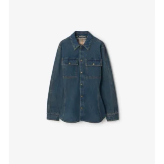 Denim košile s rozšířeným střihem