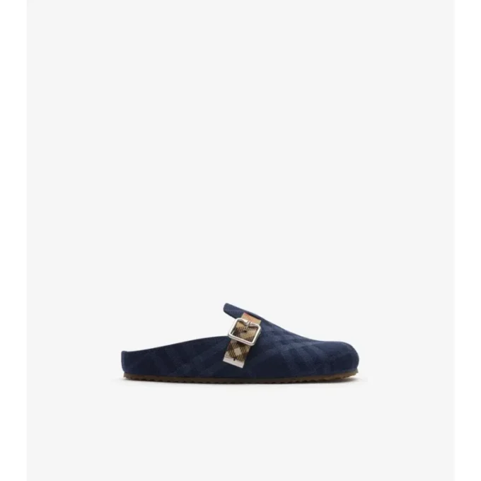Dřeváky Check Denim Urchin