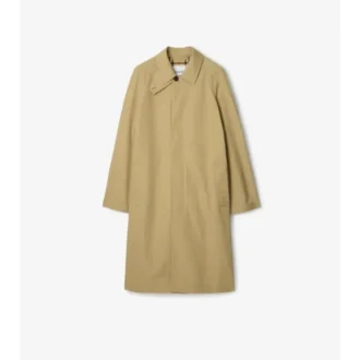 Dlouhý bavlněný Car Coat