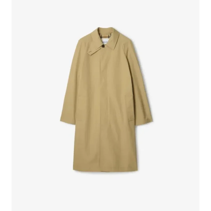 Dlouhý bavlněný Car Coat Dlouhý bavlněný Car Coat