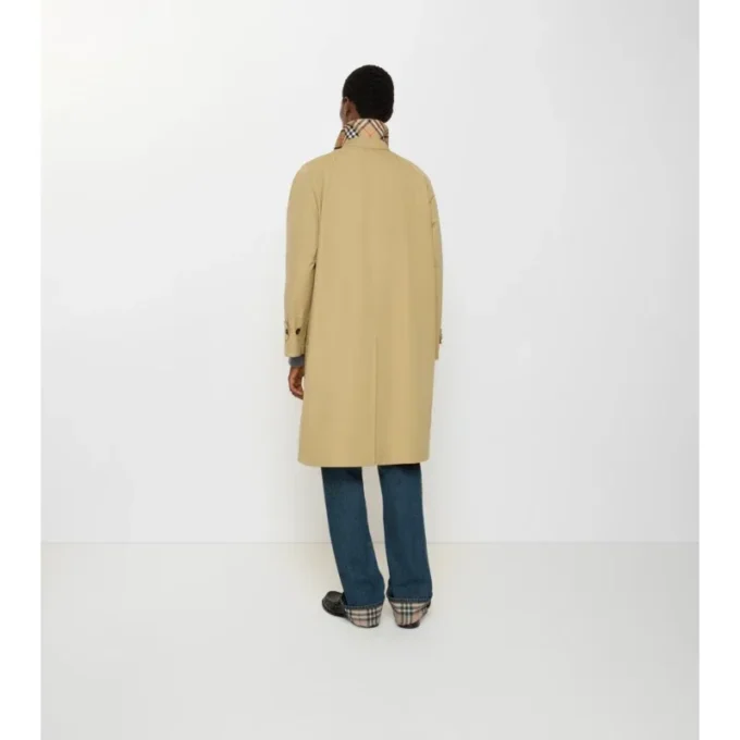 Dlouhý bavlněný Car Coat Dlouhý bavlněný Car Coat