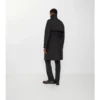Dlouhý bavlněný nylonový Trench Coat s výplní Dlouhý bavlněný nylonový Trench Coat s výplní