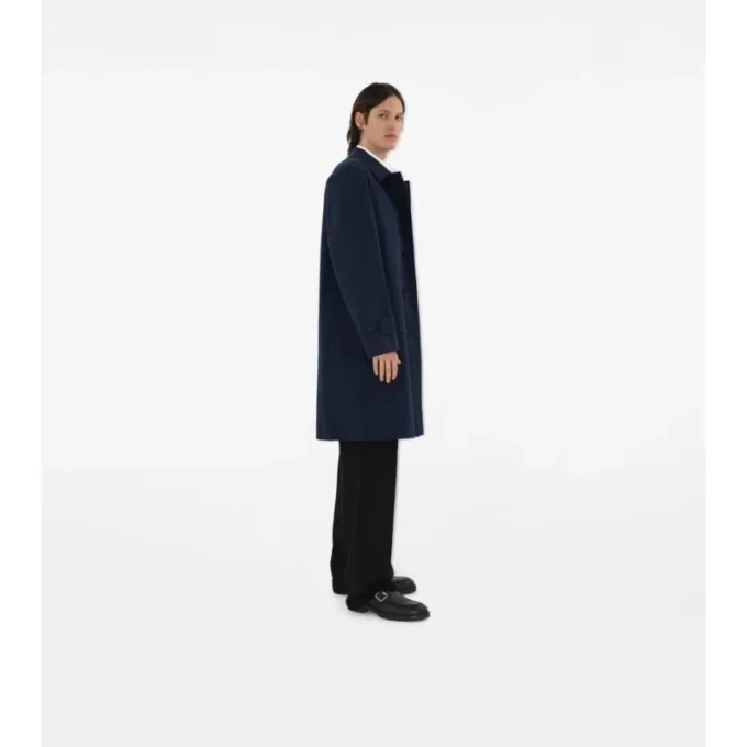 Dlouhý Car Coat z gabardínu