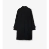 Dlouhý Car Coat z gabardínu Dlouhý Car Coat z gabardínu