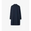 Dlouhý Car Coat z gabardínu