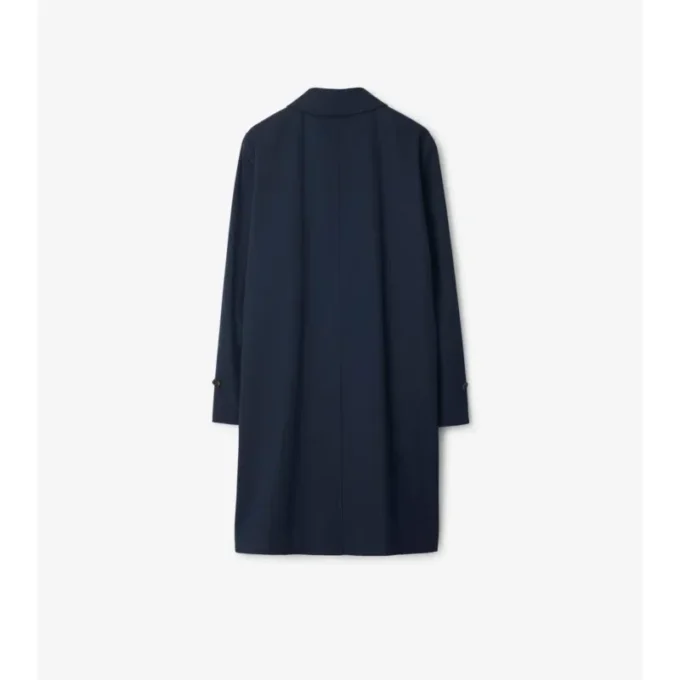 Dlouhý Car Coat z gabardínu