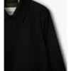 Dlouhý Car Coat z gabardínu Dlouhý Car Coat z gabardínu