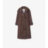 Dlouhý Fitzrovia Trench Coat z viskózové směsi s barokním vzorem Dlouhý Fitzrovia Trench Coat z viskózové směsi s barokním vzorem