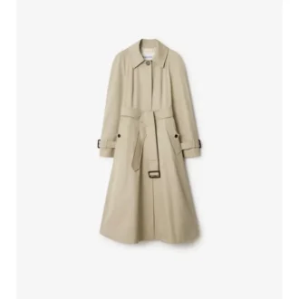Dlouhý gabardénový Car Coat Ellingham Fit-And-Flare