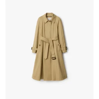 Dlouhý gabardénový Car Coat Ellingham Fit-And-Flare