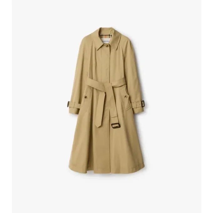 Dlouhý gabardénový Car Coat Ellingham Fit-And-Flare Dlouhý gabardénový Car Coat Ellingham Fit-And-Flare