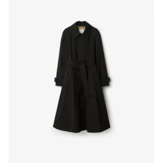 Dlouhý gabardénový Car Coat Ellingham Fit-And-Flare