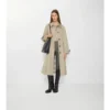 Dlouhý gabardénový Car Coat Ellingham Fit-And-Flare Dlouhý gabardénový Car Coat Ellingham Fit-And-Flare