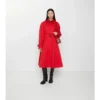 Dlouhý gabardénový Car Coat Ellingham Fit-And-Flare Dlouhý gabardénový Car Coat Ellingham Fit-And-Flare