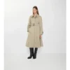 Dlouhý gabardénový Car Coat Ellingham Fit-And-Flare Dlouhý gabardénový Car Coat Ellingham Fit-And-Flare