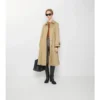 Dlouhý gabardénový Car Coat Ellingham Fit-And-Flare Dlouhý gabardénový Car Coat Ellingham Fit-And-Flare