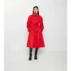 Dlouhý gabardénový Car Coat Ellingham Fit-And-Flare Dlouhý gabardénový Car Coat Ellingham Fit-And-Flare