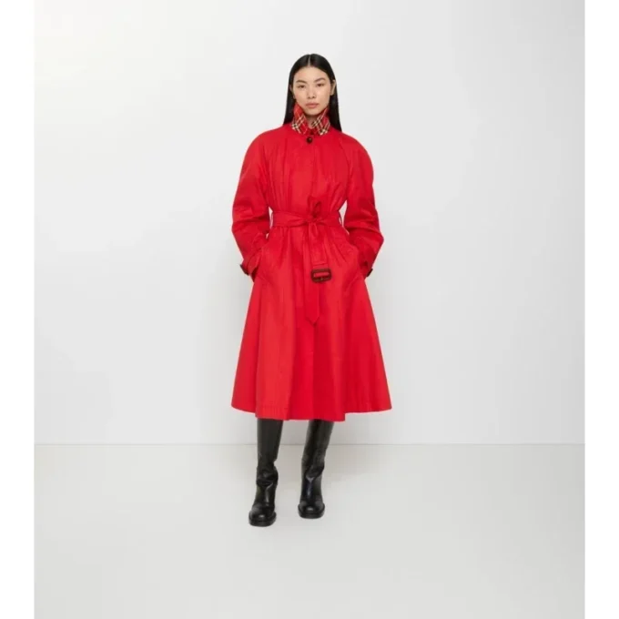 Dlouhý gabardénový Car Coat Ellingham Fit-And-Flare Dlouhý gabardénový Car Coat Ellingham Fit-And-Flare