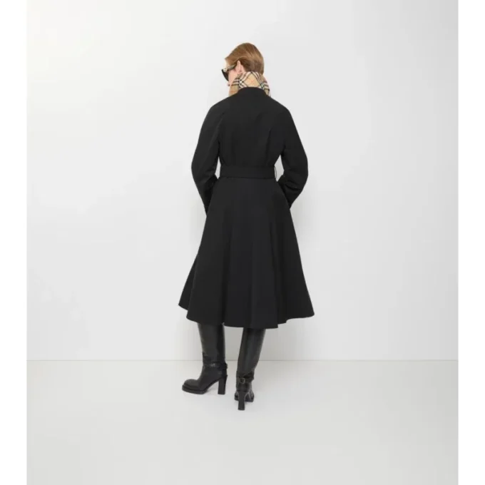 Dlouhý gabardénový Car Coat Ellingham Fit-And-Flare Dlouhý gabardénový Car Coat Ellingham Fit-And-Flare