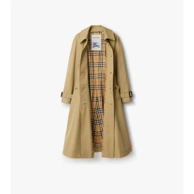 Dlouhý gabardénový Car Coat Ellingham Fit-And-Flare Dlouhý gabardénový Car Coat Ellingham Fit-And-Flare
