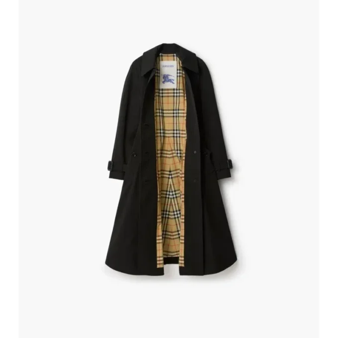 Dlouhý gabardénový Car Coat Ellingham Fit-And-Flare Dlouhý gabardénový Car Coat Ellingham Fit-And-Flare