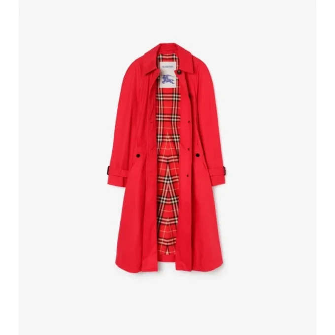 Dlouhý gabardénový Car Coat Ellingham Fit-And-Flare Dlouhý gabardénový Car Coat Ellingham Fit-And-Flare
