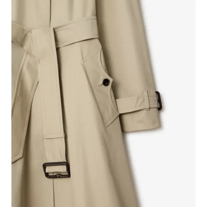 Dlouhý gabardénový Car Coat Ellingham Fit-And-Flare Dlouhý gabardénový Car Coat Ellingham Fit-And-Flare
