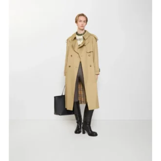 Dlouhý gabardénový Trench Coat Fitzrovia